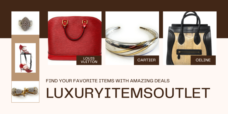 A welcome banner for Luxuryitemsoutlet
