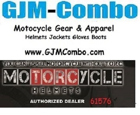 A welcome banner for Discount Motorcycle Clothing & Gear 