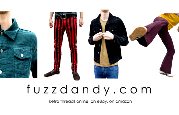 A welcome banner for Fuzzdandy