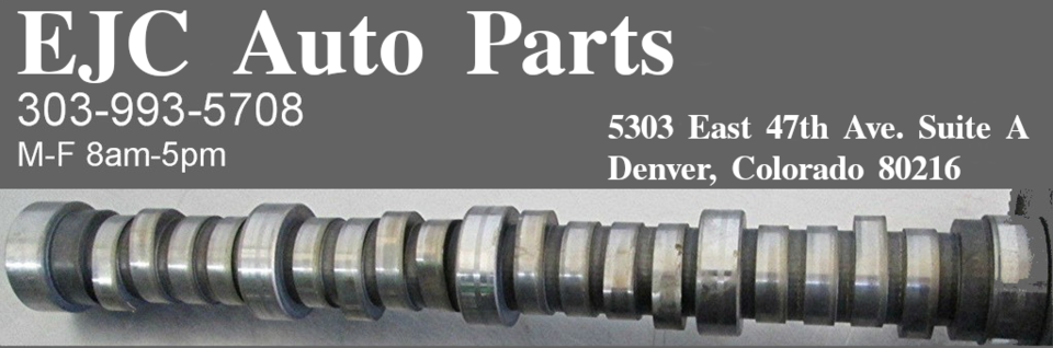 A welcome banner for EJC_Auto_Parts's booth