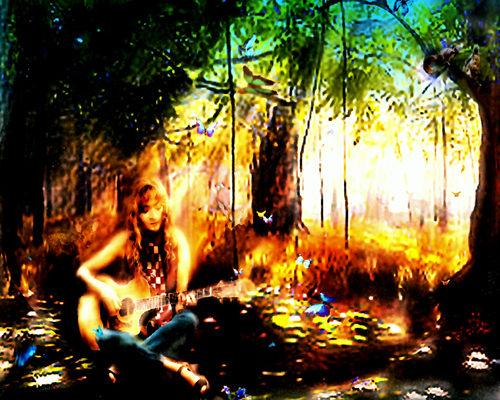 A welcome banner for Anita Ivette's store