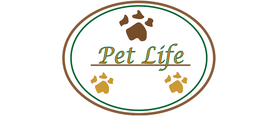 A welcome banner for Pet Life Shop