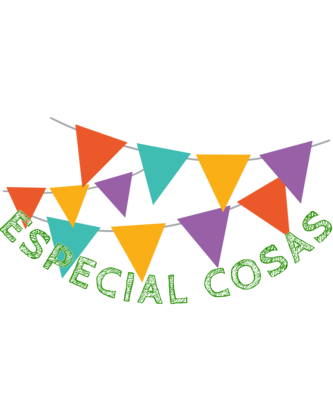 A welcome banner for Especial Cosas