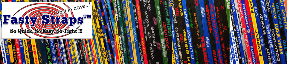 A welcome banner for fastystraps