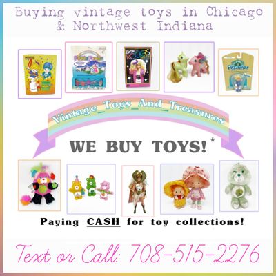 A welcome banner for Vintage_Toys_And_Treasures 