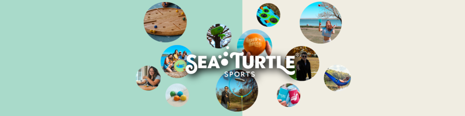 A welcome banner for SeaTurtle Sports