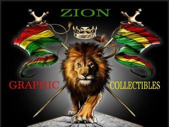 A welcome banner for *~-- Zion Graphic Collectibles --~*  Storefront