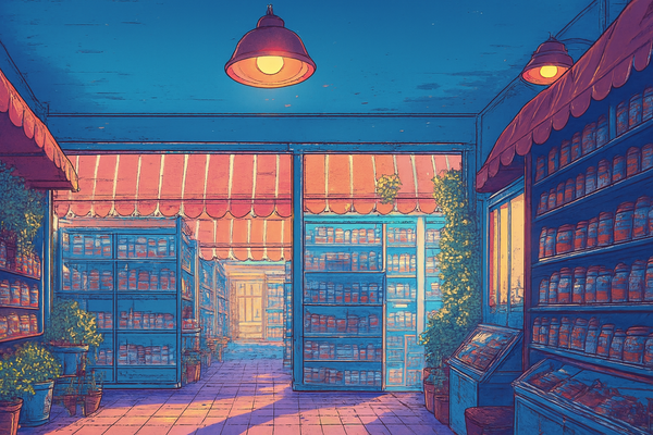 A welcome banner for OldTimeZone's Store
