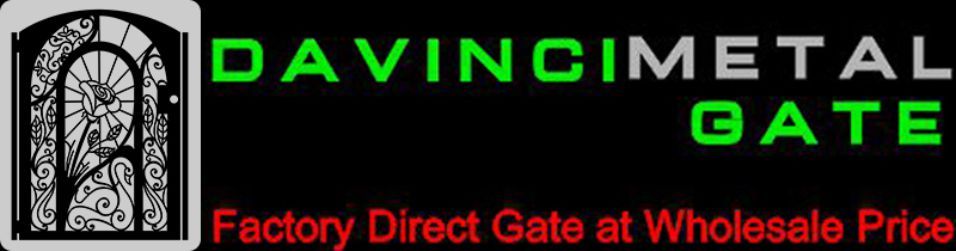 A welcome banner for Davinci Gate's booth