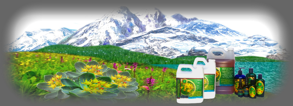 A welcome banner for HIGH ALTITUDE COSMECEUTICALS "SKIN+BODY SCIENCE"