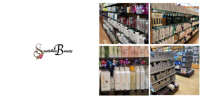 A welcome banner for SouthRenBeauty
