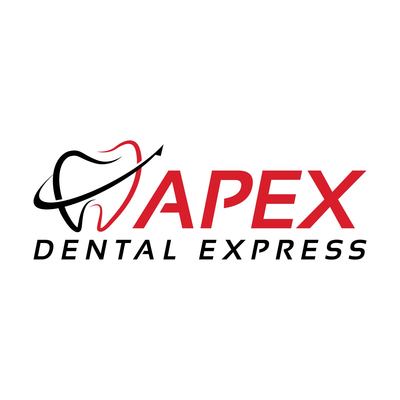 A welcome banner for Apexdentalexpress's booth