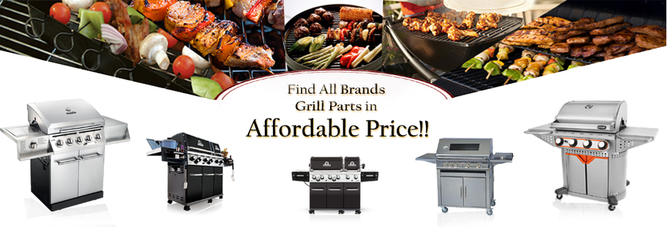 A welcome banner for Grill_Parts_Zone