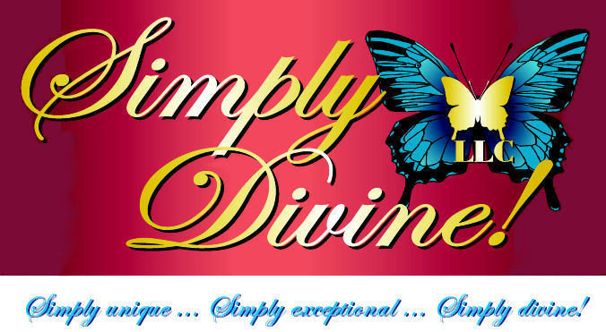A welcome banner for Simply Divine!