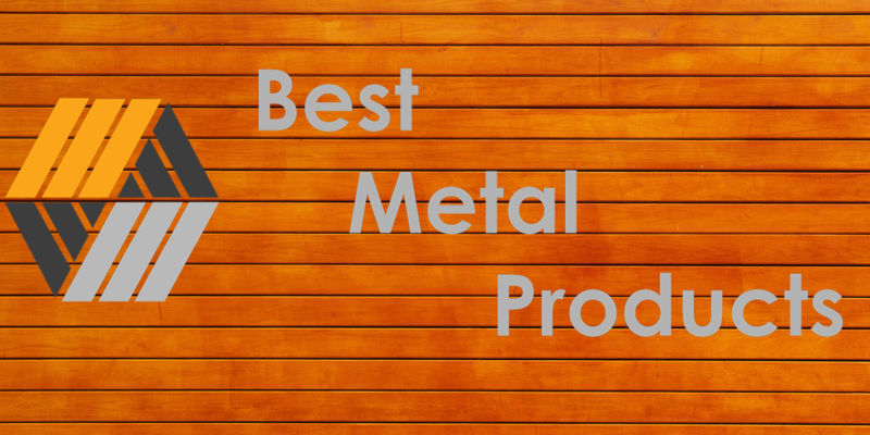 A welcome banner for Best Metal's store