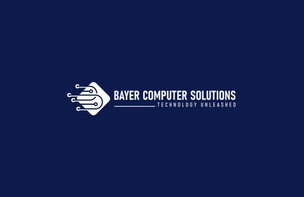 A welcome banner for Bayer Computer Solutions
