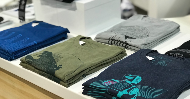 A welcome banner for STORY SPARK - Original Techy Graphic T-shirts for Engineers, Gamers and Techies