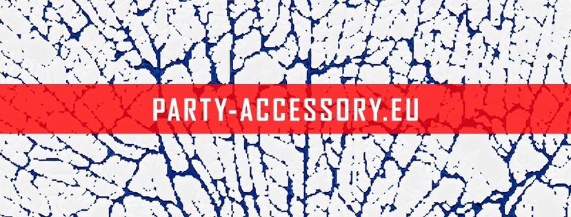 A welcome banner for Party-Accessory.eu