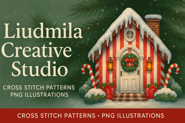 A welcome banner for Magic Stitches & Illustrations