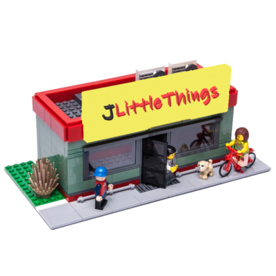 A welcome banner for J's LIttle Things