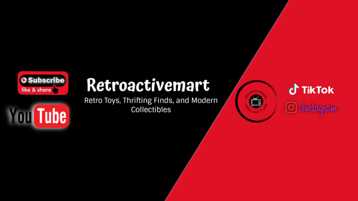 A welcome banner for Retroactivemart 