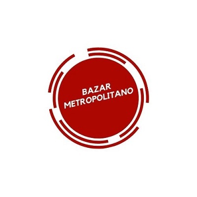 A welcome banner for Bazar Metropolitano