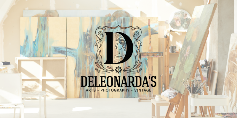 A welcome banner for Deleonarda's booth