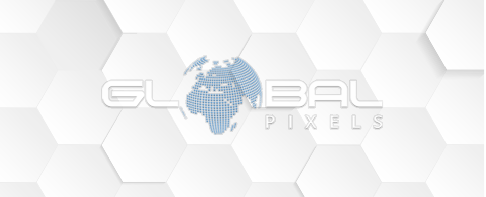 A welcome banner for Globalpixels Shop