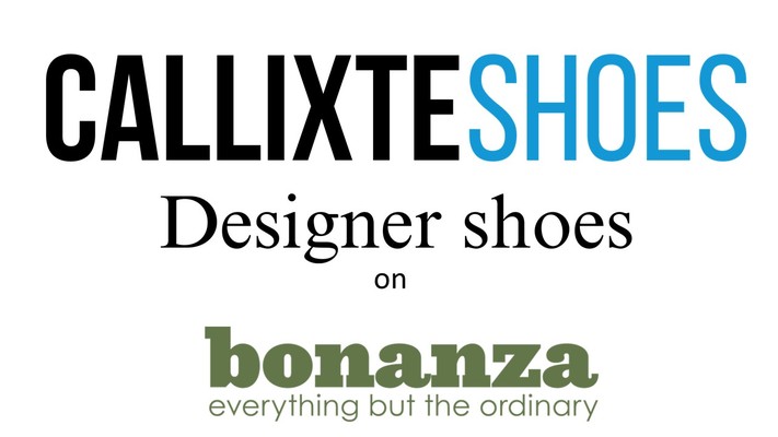 A welcome banner for Callixte's store