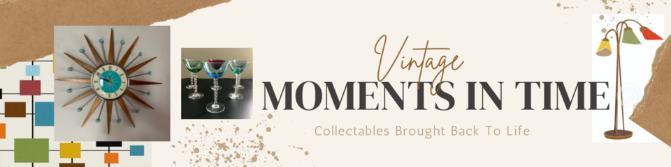 A welcome banner for Vintage Moments in Time