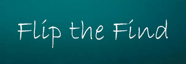 A welcome banner for FliptheFind