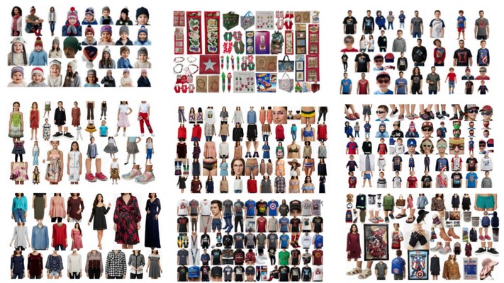 A welcome banner for LucyMor's Bonanza Shoppe