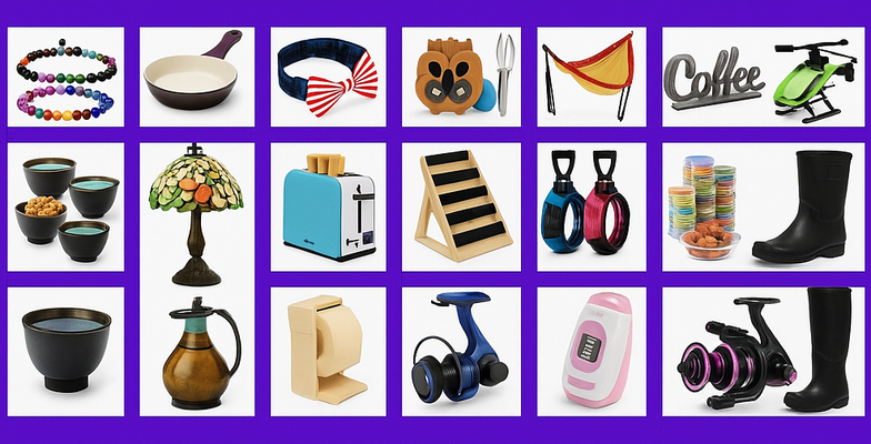 A welcome banner for AVAS GADGETS AND THINGS