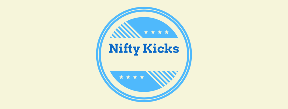 A welcome banner for Nifty Kicks