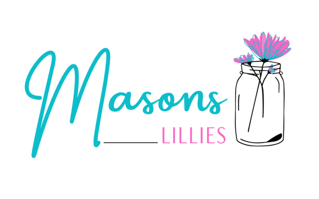 A welcome banner for Masons Lillies