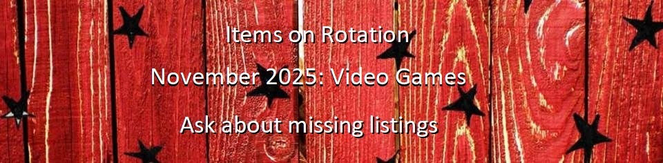 A welcome banner for Miraworks' stuff