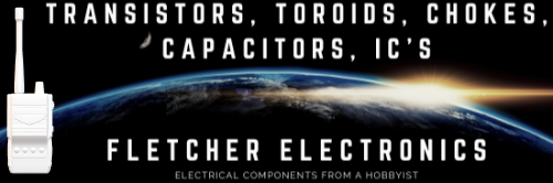A welcome banner for Fletcher Electronics