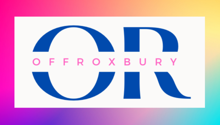 A welcome banner for OffRoxbury