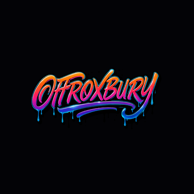 A welcome banner for OffRoxbury