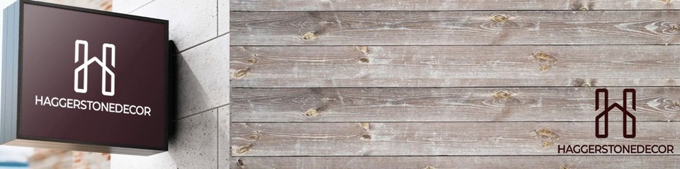 A welcome banner for Haggerstonedecor