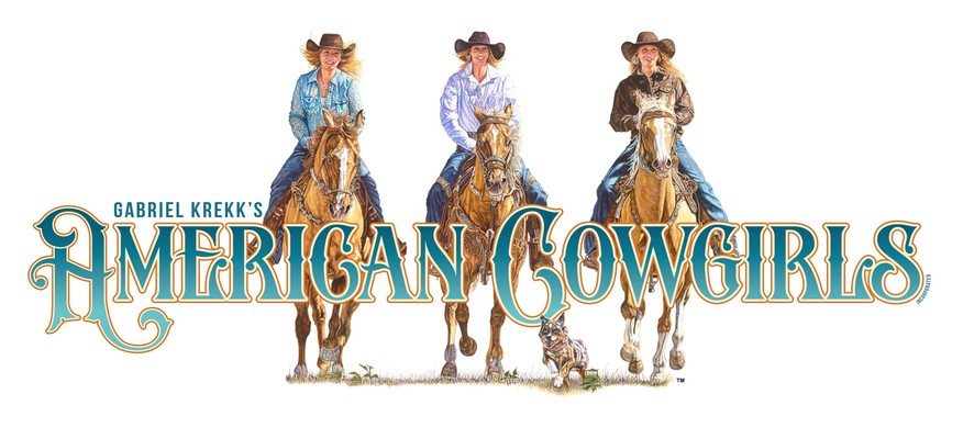 A welcome banner for AMERICAN COWGIRLS Inc. -  DECOR ART ON-LINE STORE - Gabriel Krekk