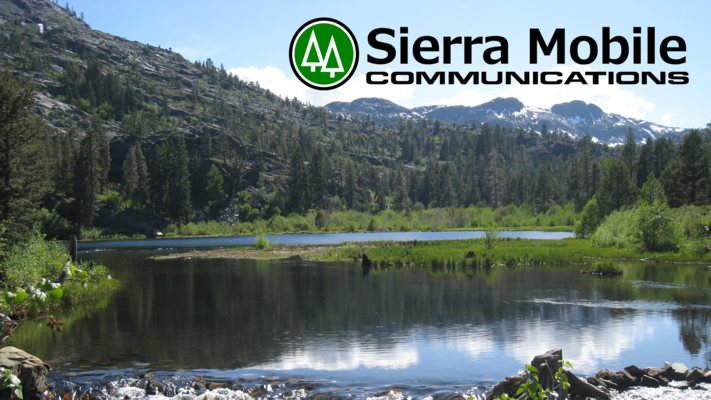A welcome banner for Sierra Mobile