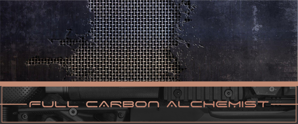 A welcome banner for Full Carbon Alchemist