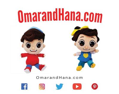 A welcome banner for OmarandHana-Shop.