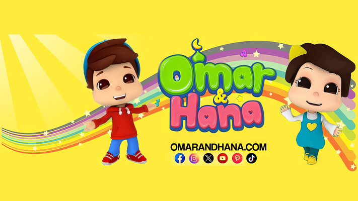 A welcome banner for OmarandHana-Shop.