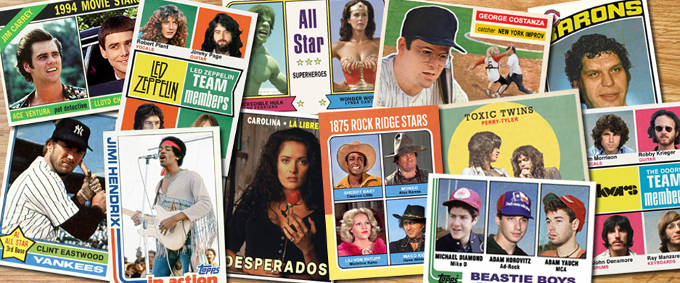 A welcome banner for Custom Trading Cards by Nine_Pockets