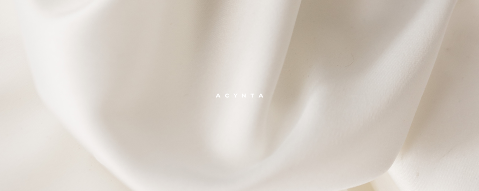 A welcome banner for A C Y N T A 