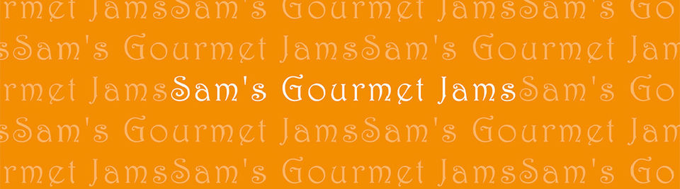 A welcome banner for Sams_Gourmet's Jams