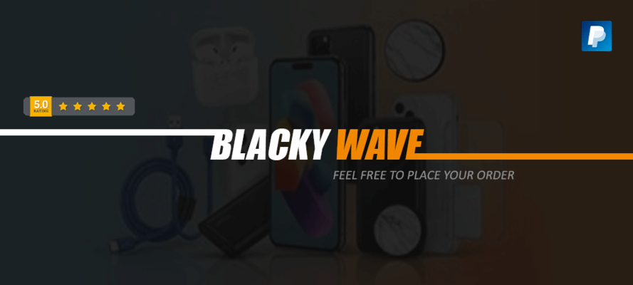A welcome banner for Blacky Wave
