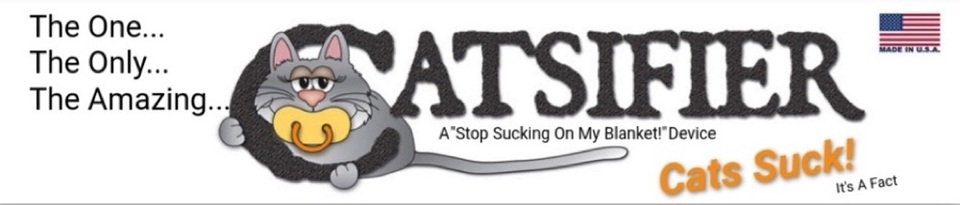 A welcome banner for Catsifier - The Original Cat Pacifier